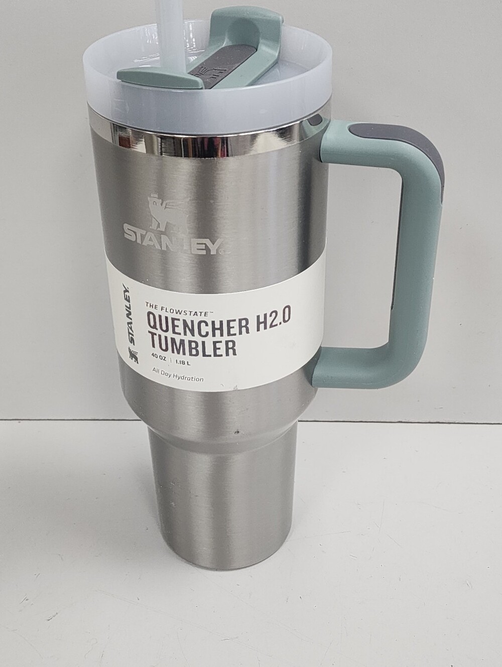 Stanley Quencher H2.0 Tumbler - Sage Handle & Lid